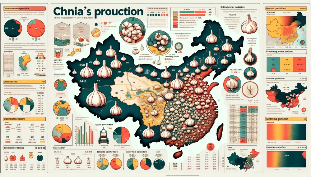 中国では主にどこで生産されていますか？